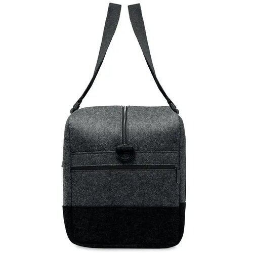 Rpet vilten weekendtas Indico bag donker grijs