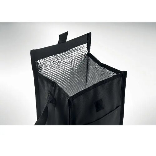 600d rpet koel lunchtas Bobe zwart