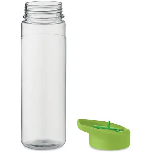 RPET waterfles met fliptop (650 ml) Limoengroen