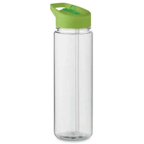 RPET waterfles met fliptop (650 ml) Limoengroen