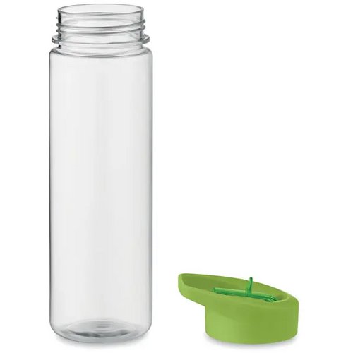 RPET waterfles met fliptop (650 ml) Limoengroen