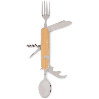 Multifunctionele bestekset Subete hout