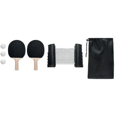 Tafeltennis set Ping pong zwart