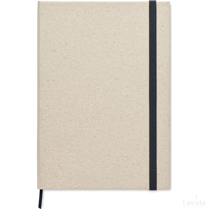 A5 notitieboek graspapier Grass notes beige