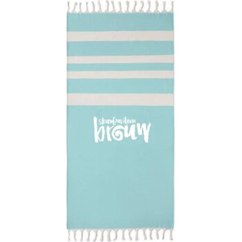 Hamman handdoek 140 gr/m² Agoura turquoise
