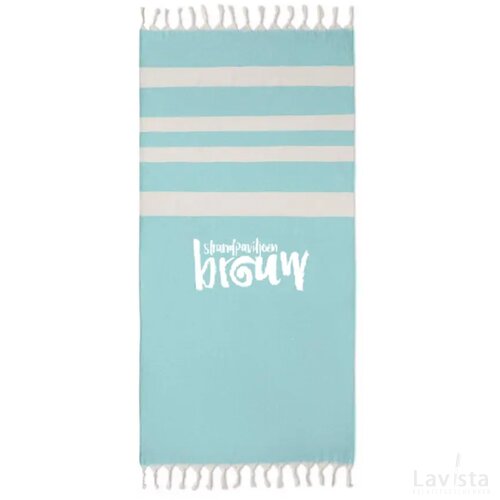 Hamman handdoek 140 gr/m² Agoura turquoise
