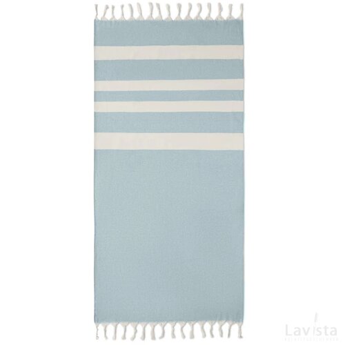 Hamman handdoek 140 gr/m² Agoura blauw