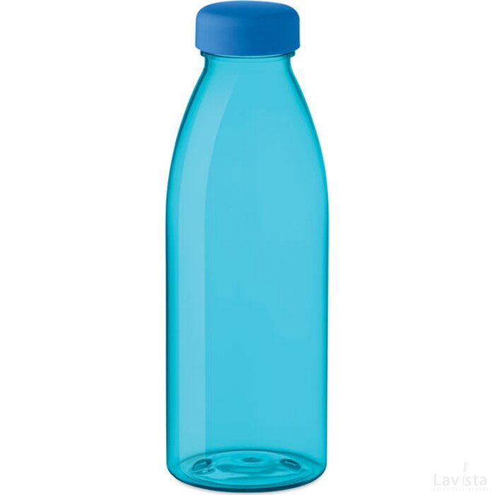 Rpet drinkfles | 550 ml | spring | bedrukken Blauw
