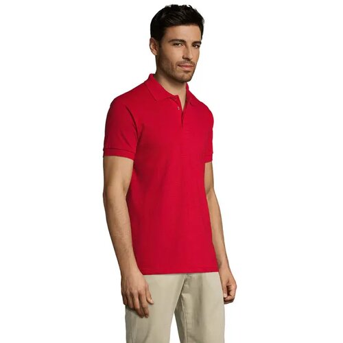 Prime heren polo 200g Prime men rood