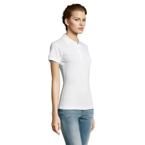 Prime dames polo200g Prime women wit
