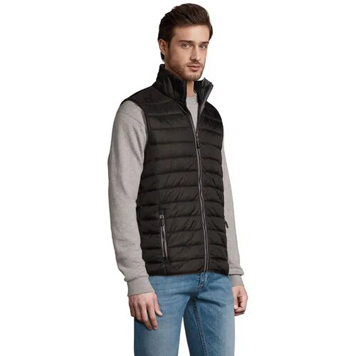 Wave heren bodywarmer 180g Wave men zwart