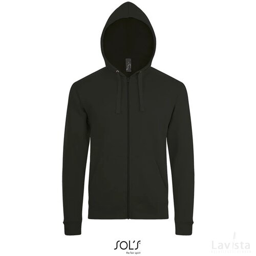 Stone unisex hoodie 260g Stone zwart