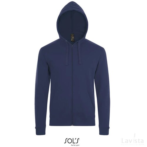 Stone unisex hoodie 260g Stone franse marine