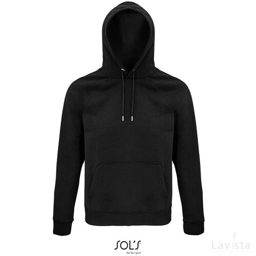 Stellar hood sweater 280g Stellar zwart