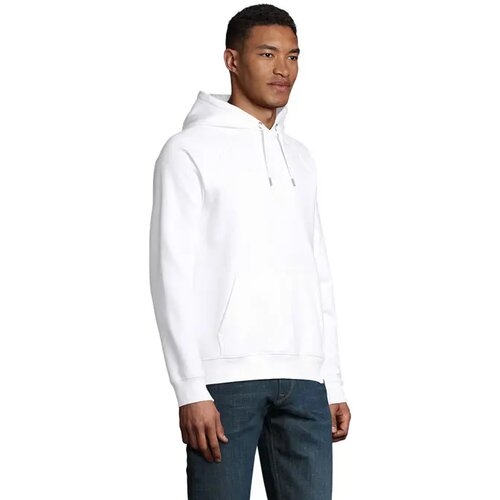 Stellar hood sweater 280g Stellar wit