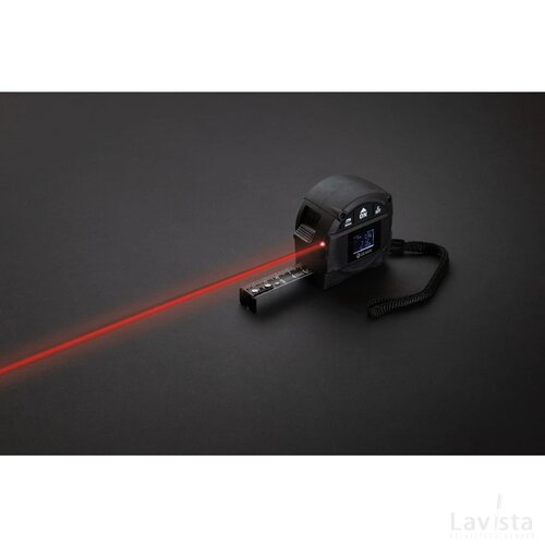 Gear X meetlint van 5M met 30M laser zwart