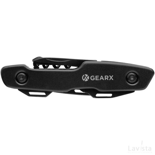 Gear X multifunctioneel mes zwart