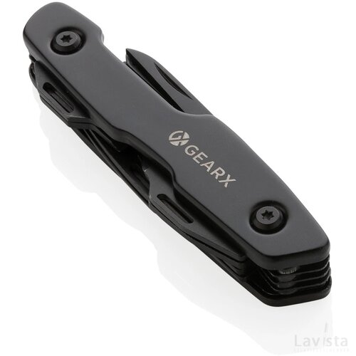 Gear X multifunctioneel mes zwart