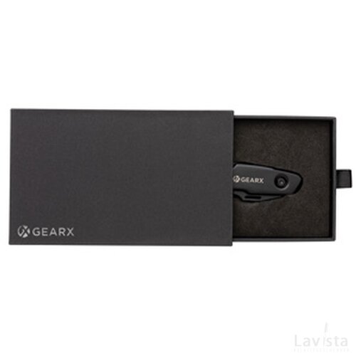 Gear X multifunctioneel mes zwart