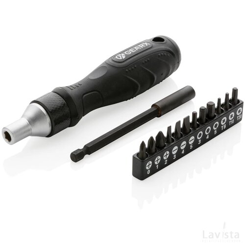 Gear X schroevendraaierset zwart