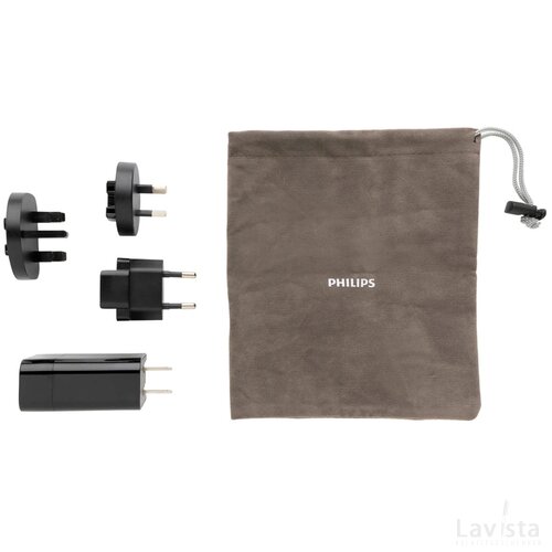Philips 30W ultra snelle reisadapter set zwart