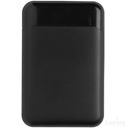 RCS standaard recycled plastic 10.000 mAh powerbank zwart