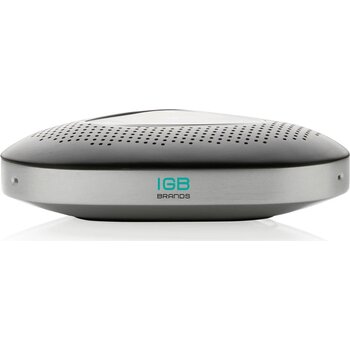 Conference call speaker zwart