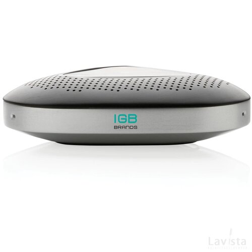 Conference call speaker zwart