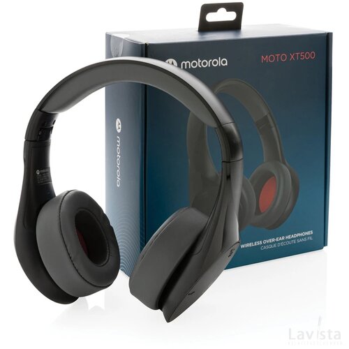 Motorola MOTO XT500 wireless over ear hoofdtelefoon zwart