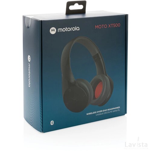 Motorola MOTO XT500 wireless over ear hoofdtelefoon zwart