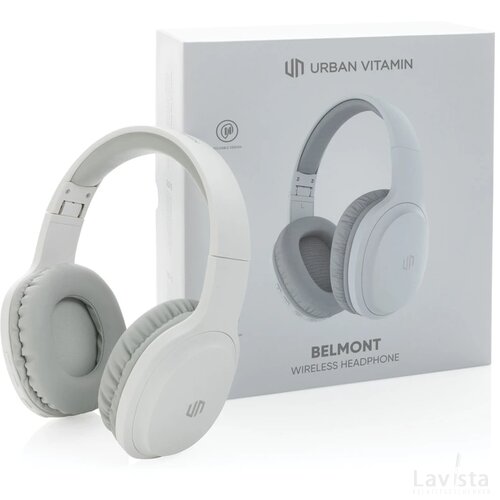 Urban Vitamin Belmont draadloze hoofdtelefoon wit