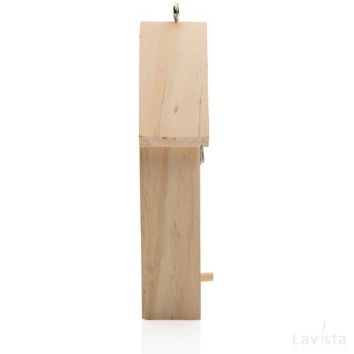 Klein insectenhotel bruin
