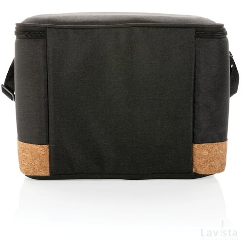 Impact AWARE™ XL RPET two tone koeltas met kurken detail zwart