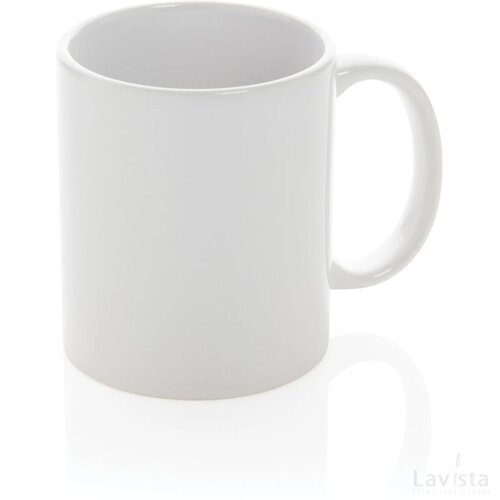 Keramische classic mok 350 ml wit, wit