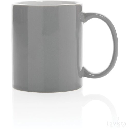 Keramische classic mok 350 ml grijs