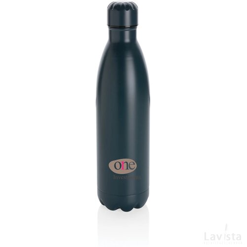 Unikleur vacuum roestvrijstalen fles 750ml blauw