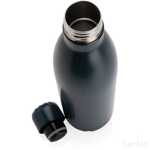 Unikleur vacuum roestvrijstalen fles 750ml blauw