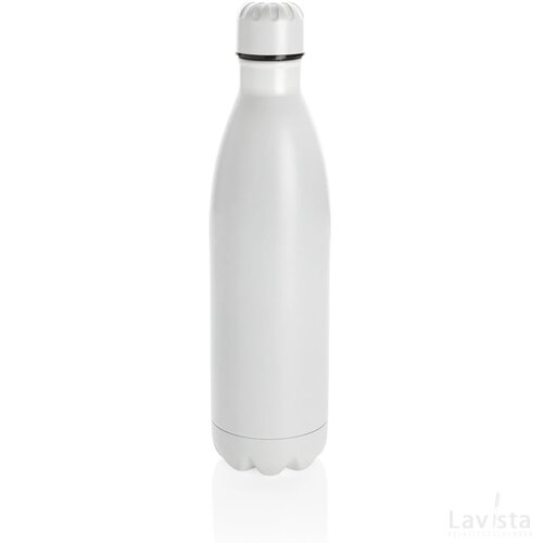 Unikleur vacuum roestvrijstalen fles 750ml wit