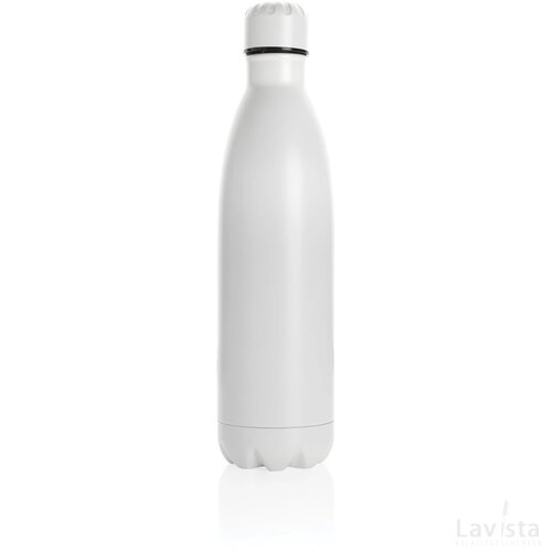 Unikleur vacuum roestvrijstalen fles 750ml wit