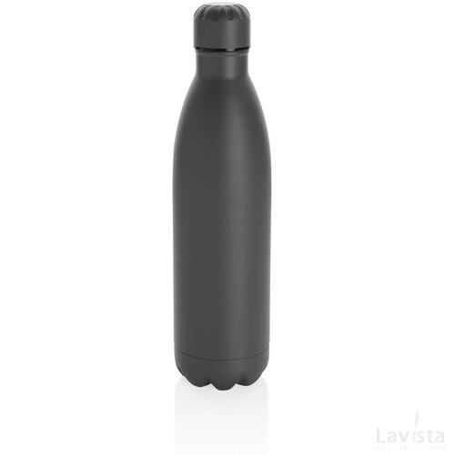 Unikleur vacuum roestvrijstalen fles 750ml grijs