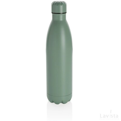 Unikleur vacuum roestvrijstalen fles 750ml groen