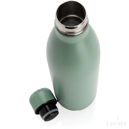 Unikleur vacuum roestvrijstalen fles 750ml groen