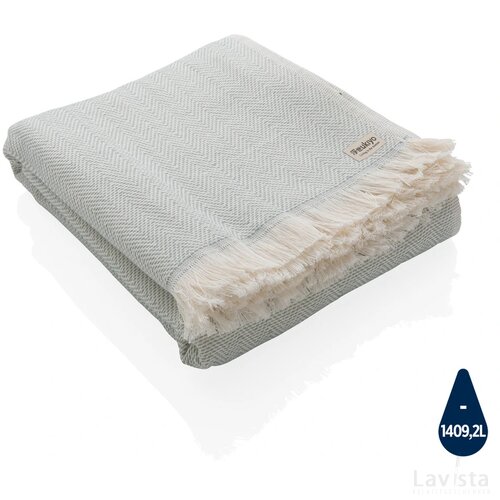 Ukiyo Hisako AWARE™ 4 Seizoenen Deken/Handdoek 100x180 groen