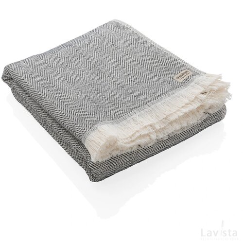 Ukiyo Hisako AWARE™ 4 Seizoenen Deken/Handdoek 100x180 zwart