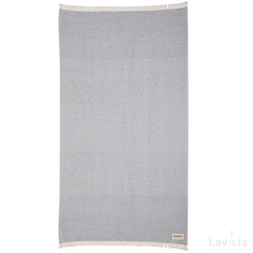 Ukiyo Hisako AWARE™ 4 Seizoenen Deken/Handdoek 100x180 donkerblauw
