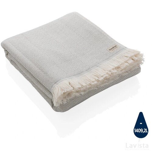 Ukiyo Hisako AWARE™ 4 Seizoenen Deken/Handdoek 100x180 grijs