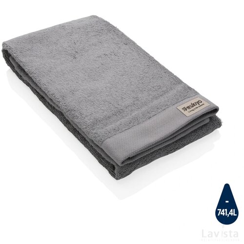 Ukiyo Sakura AWARE™ 500gram Handdoek 50 x 100cm grijs