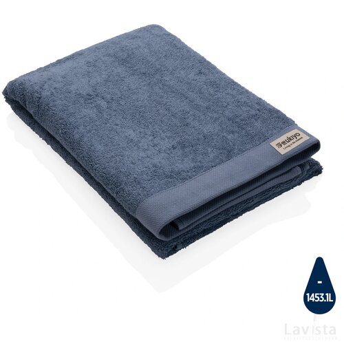 Ukiyo Sakura AWARE™ 500Gram Handdoek70 x 140cm blauw
