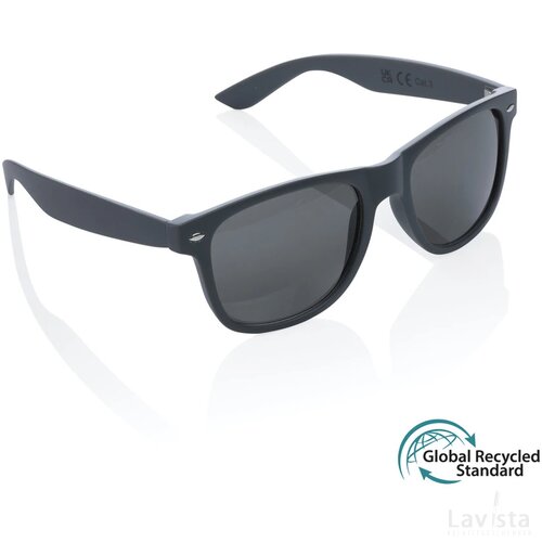 GRS recycled PC plastic zonnebril grijs