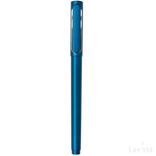 X6 pen met dop en ultra glide inkt blauw
